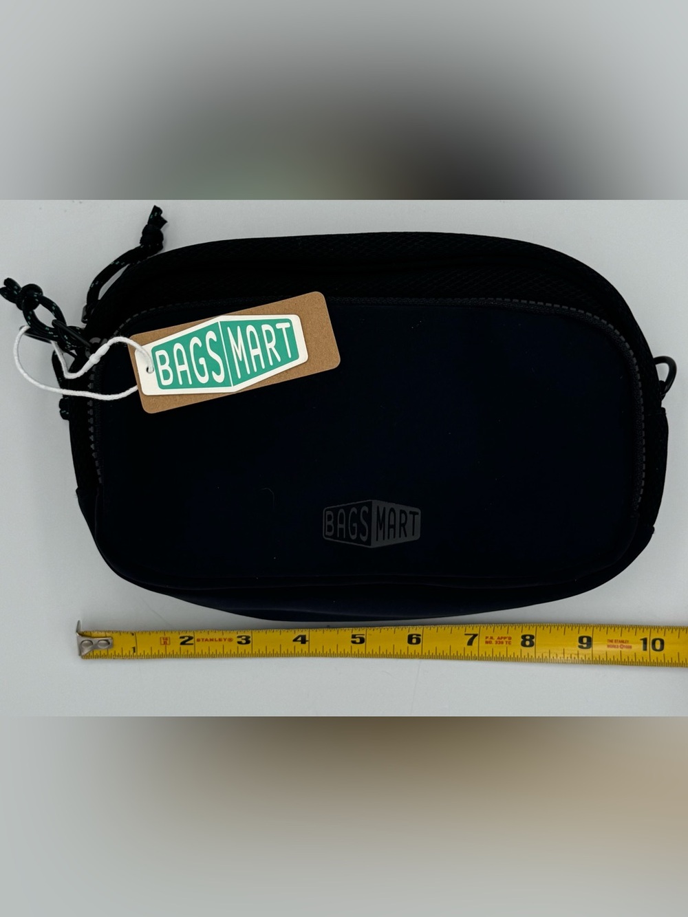 BAGSMART REIKI Crossbody Bag Black RFID Travel Shoulder Bag NWT Detachable Case - Picture 3 of 7